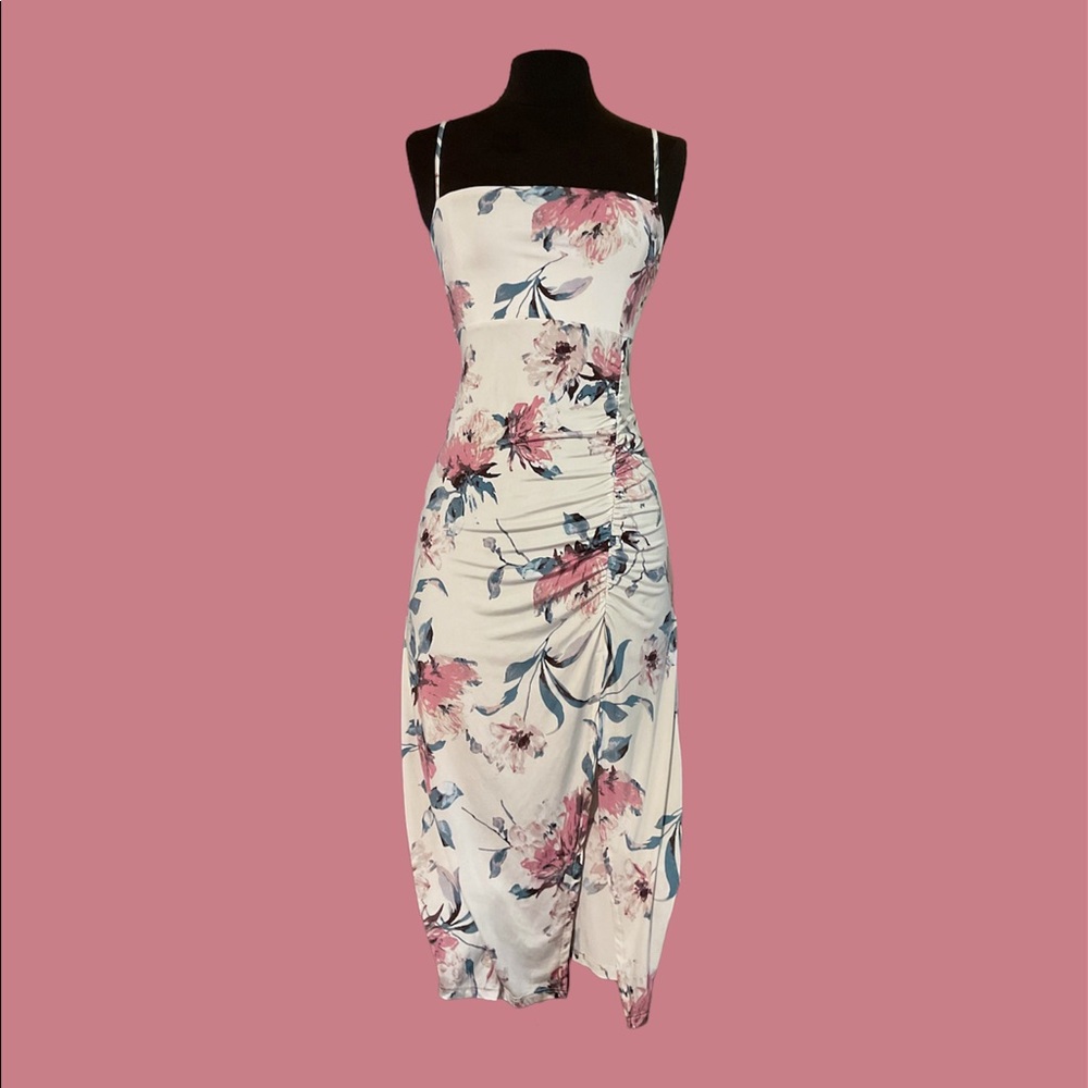 Floral tight dress